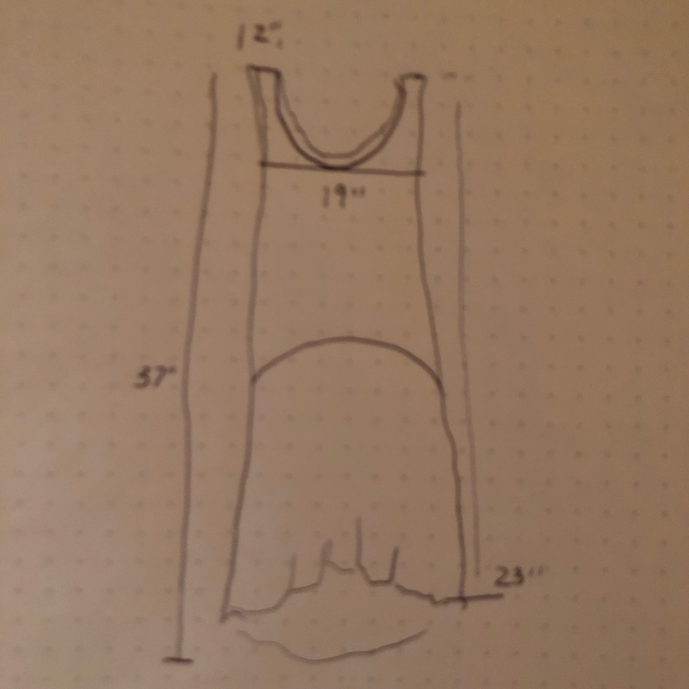 Left of Center Calla Tank Tunic TAN Sz. S - Picture 7 of 7